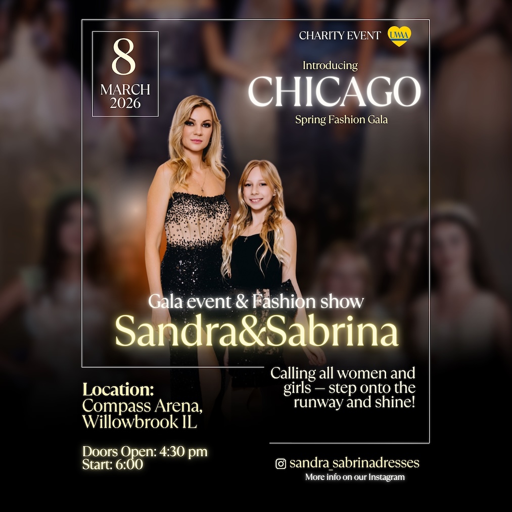 Sandra & Sabrina Fashion Show & Gala celebrating International Women’s Day, featured on URC Life by Ukrainian Roots Community
